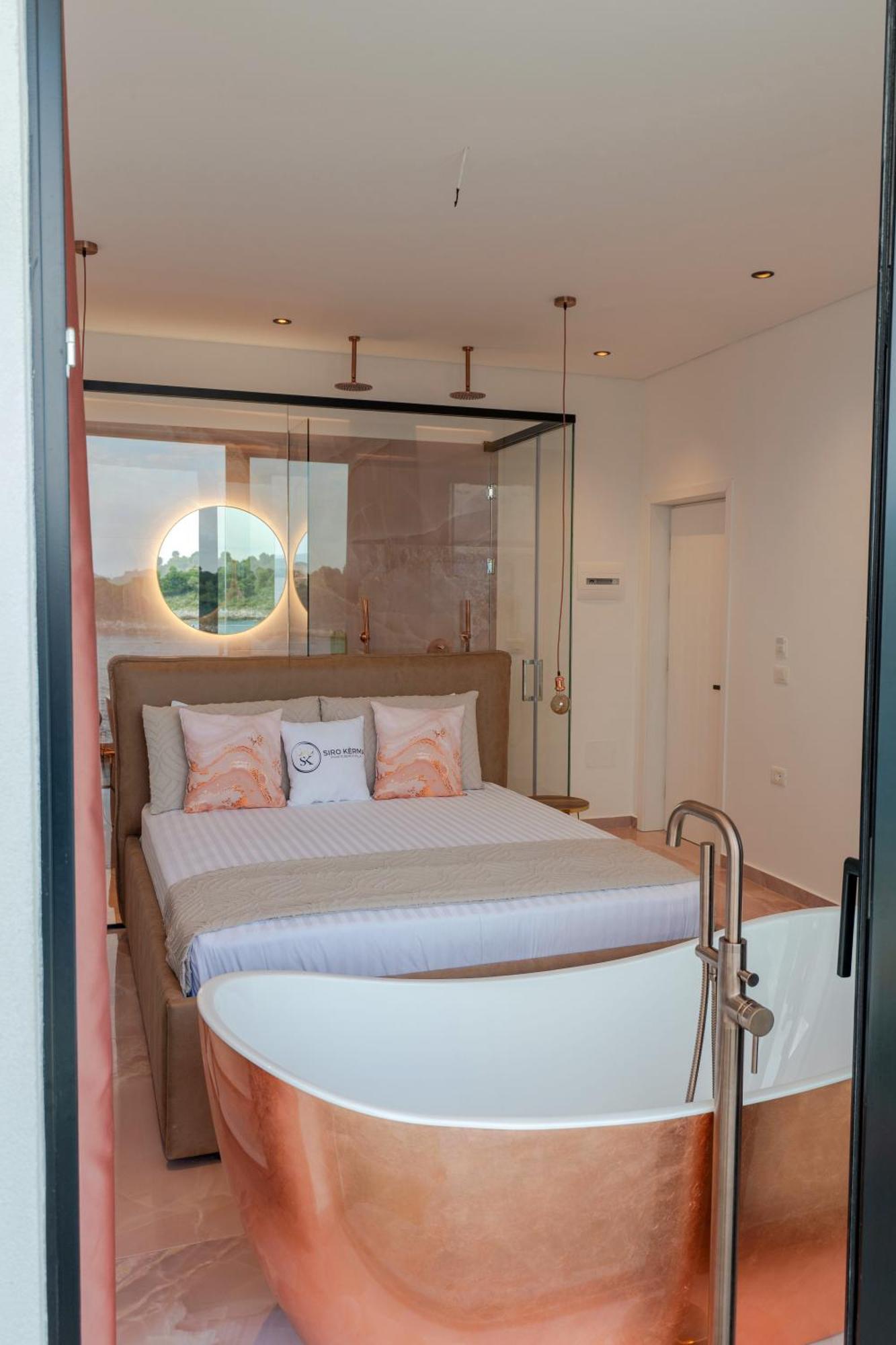 Siro Kerma Private Beach Villa Saranda Extérieur photo